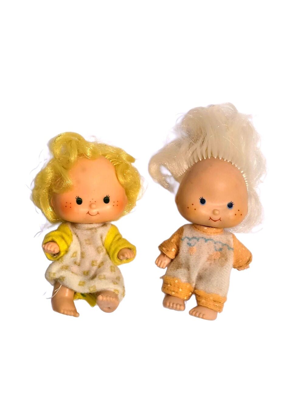 Vintage Kenner Strawberry Shortcake Butter Cookie & Apricot Doll Lot 1980s